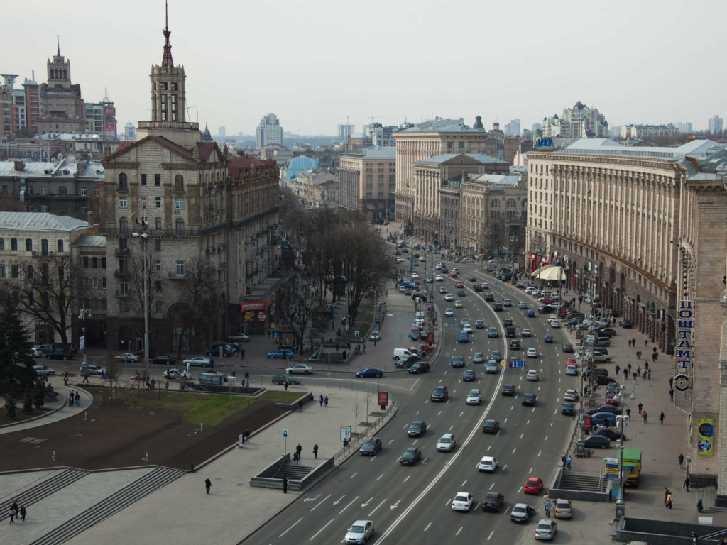 Крещатик в Киеве перекроют на ремонт