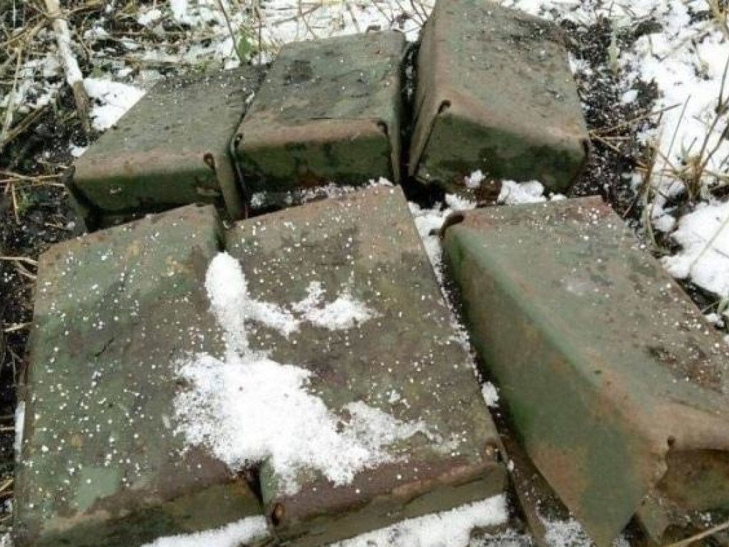 В Донецкой области у ж/д остановки нашли взрывчатку (ФОТО)