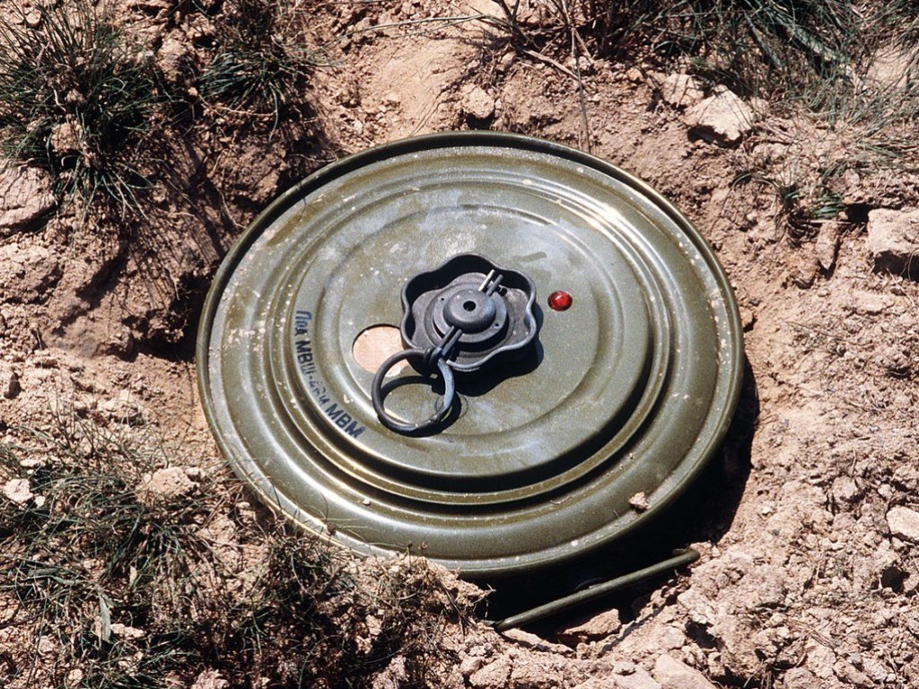 Возле детской площадки в Запорожье обнаружили противопехотные мины (ВИДЕО)