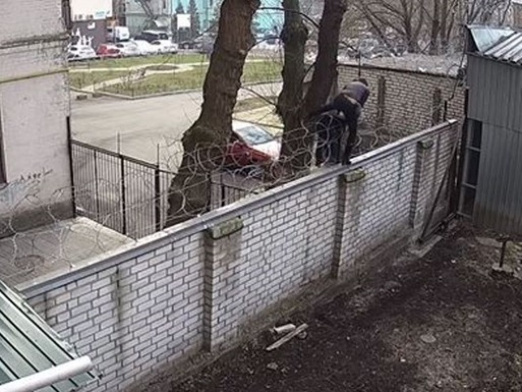 «Миссия невыполнима»: Экс-нардеп Черновол перелезла через забор с колючей проволокой на территорию ГБР (ВИДЕО)