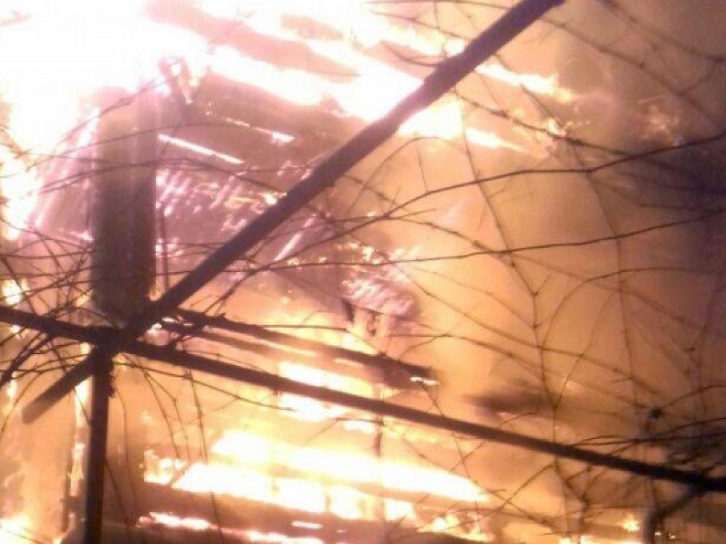 Из горящего дома на Закарпатье спасли задыхающегося мужчину (ФОТО)