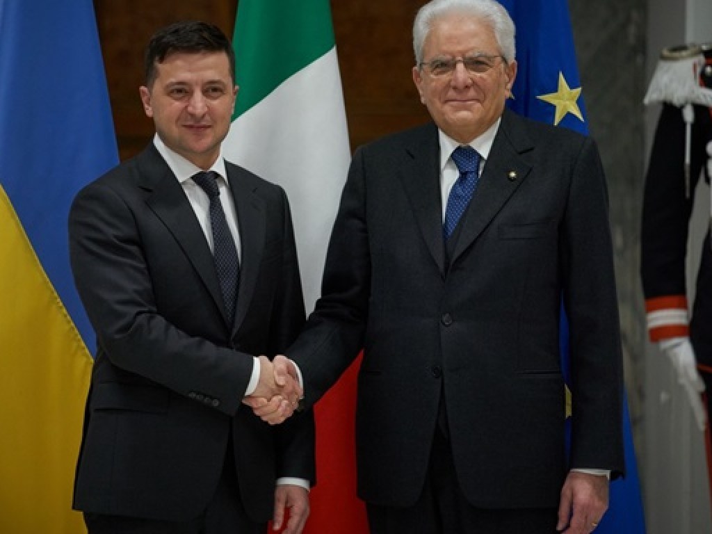 Зеленский обсудил в Италии интеграцию в НАТО и ЕС