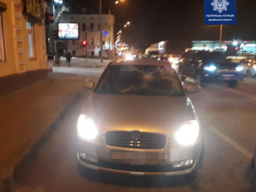 Водитель Hyundai сбил мужчину в Харькове (ФОТО)