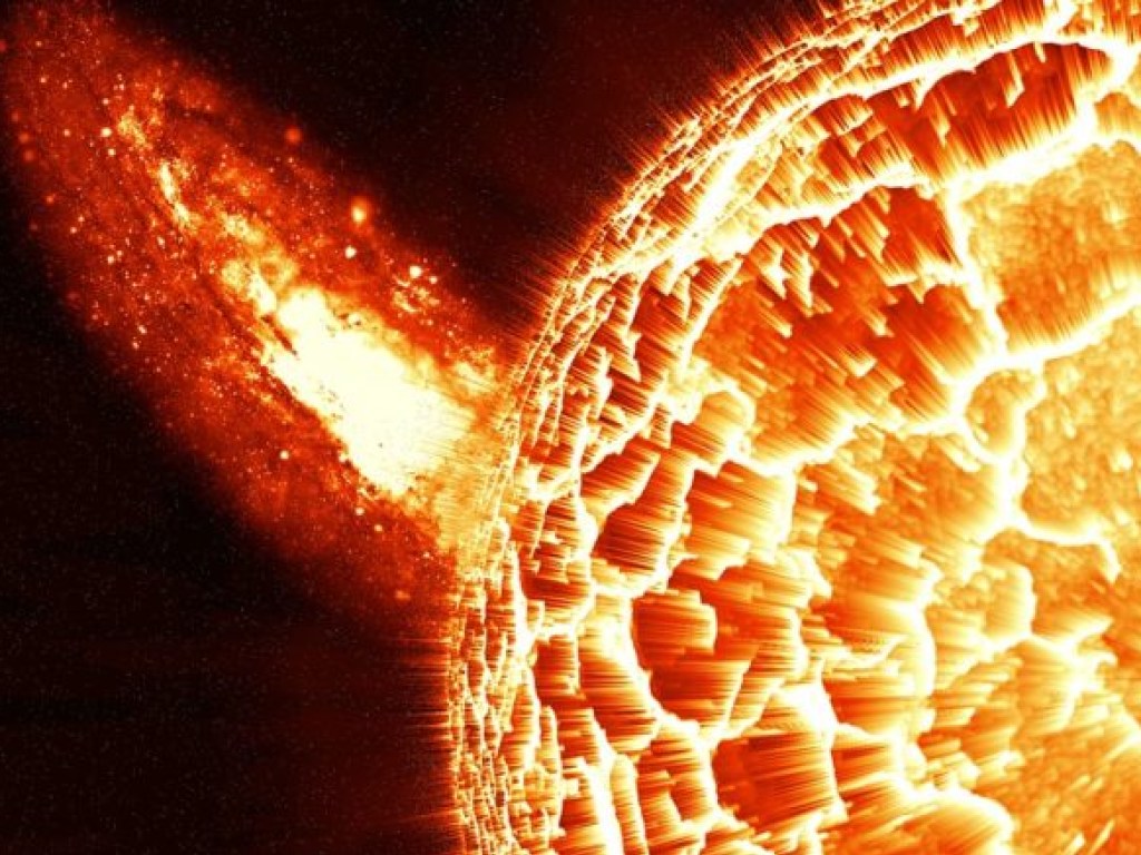 На поверхности Солнца обнаружили гигантский «НЛО»