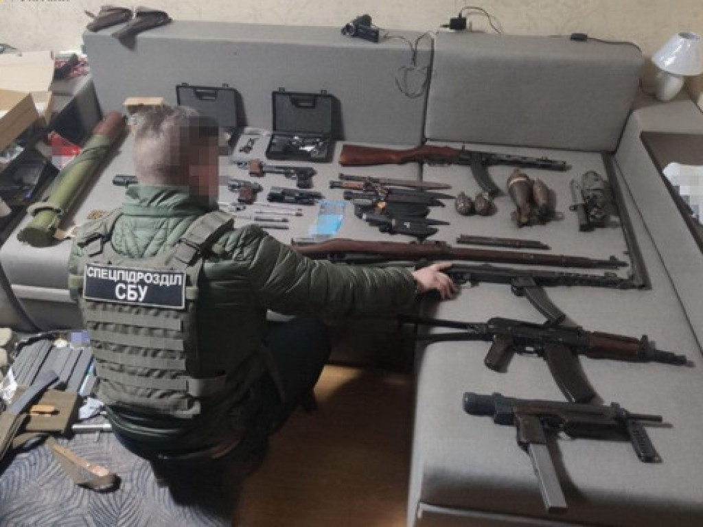 В Одессе разоблачили торговца оружием из ООС (ФОТО, ВИДЕО)