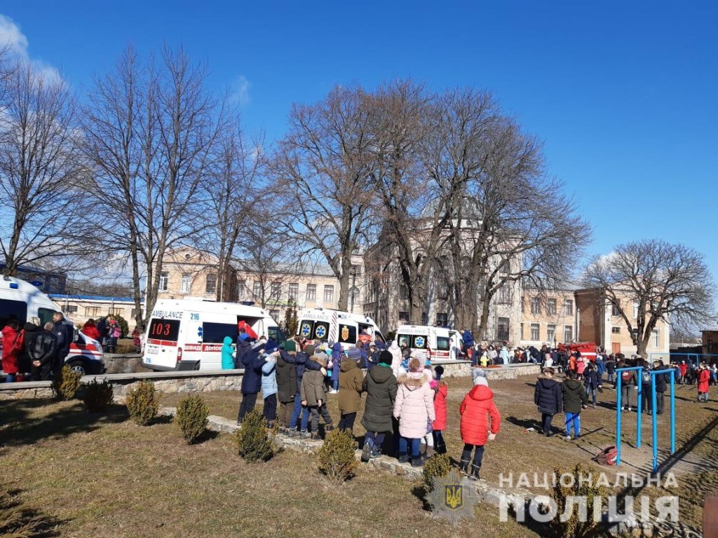 В учебном заведении в Киевской области неизвестный распылил газ: 16 детей госпитализированы (ФОТО)