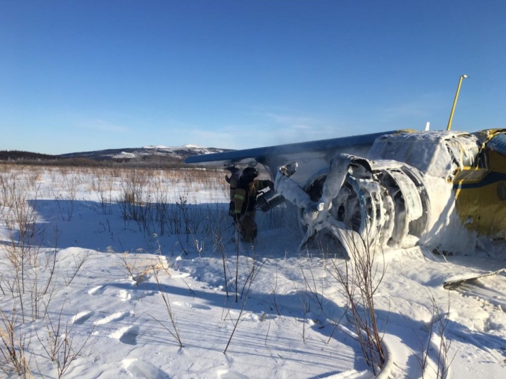 В России из-за жесткой посадки пострадали пассажиры частного самолета (ФОТО)