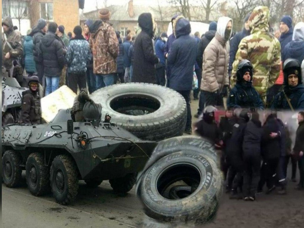 «Коронамайдан»: Как Украина встречала эвакуированных соотечественников