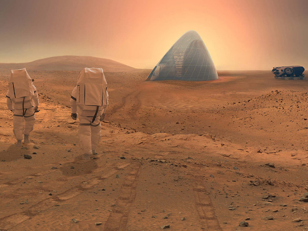 NASA представила проект ледяного жилища для марсианских колонистов (ФОТО)