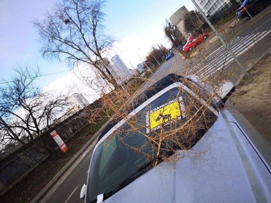 Проучили «героя парковки»: в Киеве водителю суперкара оставили дерзкую записку (ФОТО)