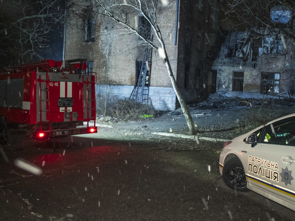 В Голосеевском районе Киева произошло два пожара (ФОТО, ВИДЕО)