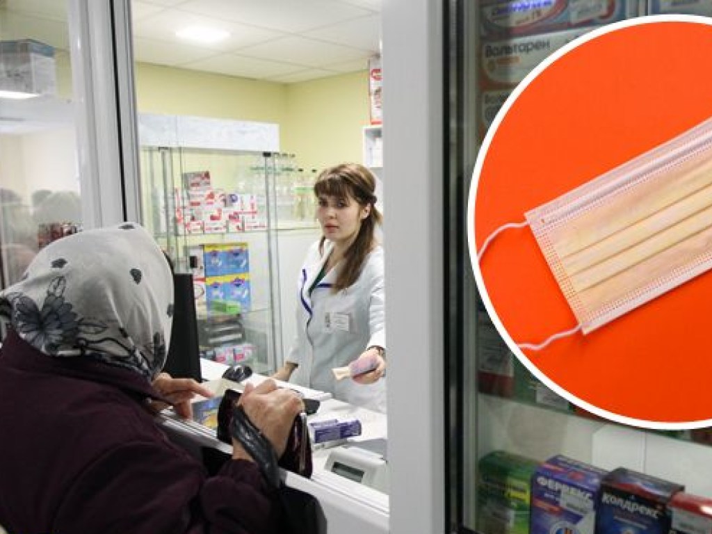 В Минздраве анонсировали появление масок в аптеках (ФОТО)