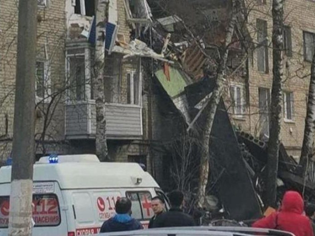 В Подмосковье взорвался жилой дом (ФОТО)