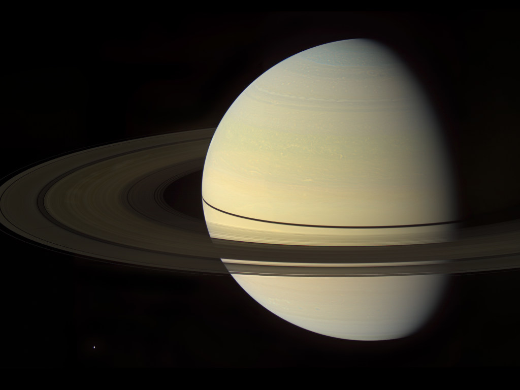 Ученые объяснили высокую температуру верхних слоев атмосферы Сатурна