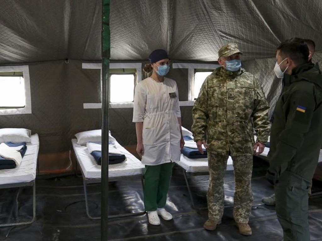 В зоне ООС провели тестирование военнослужащих на коронавирус
