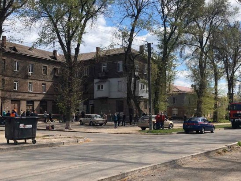 В Запорожье произошло обрушение в жилом доме (ФОТО)