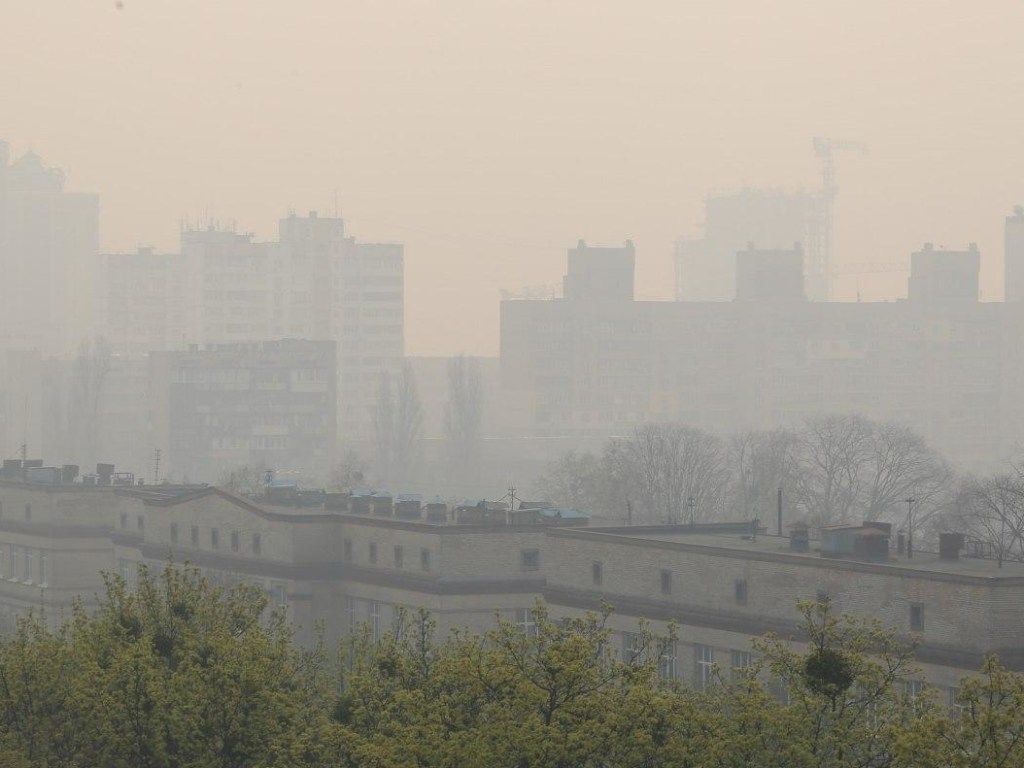 «Надуло из Житомирской области»: Зеленскому рассказали о причинах появления смога в столице