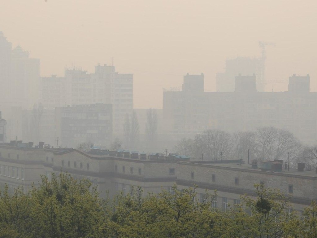 В Киеве зафиксировали новый антирекорд по загрязнению воздуха