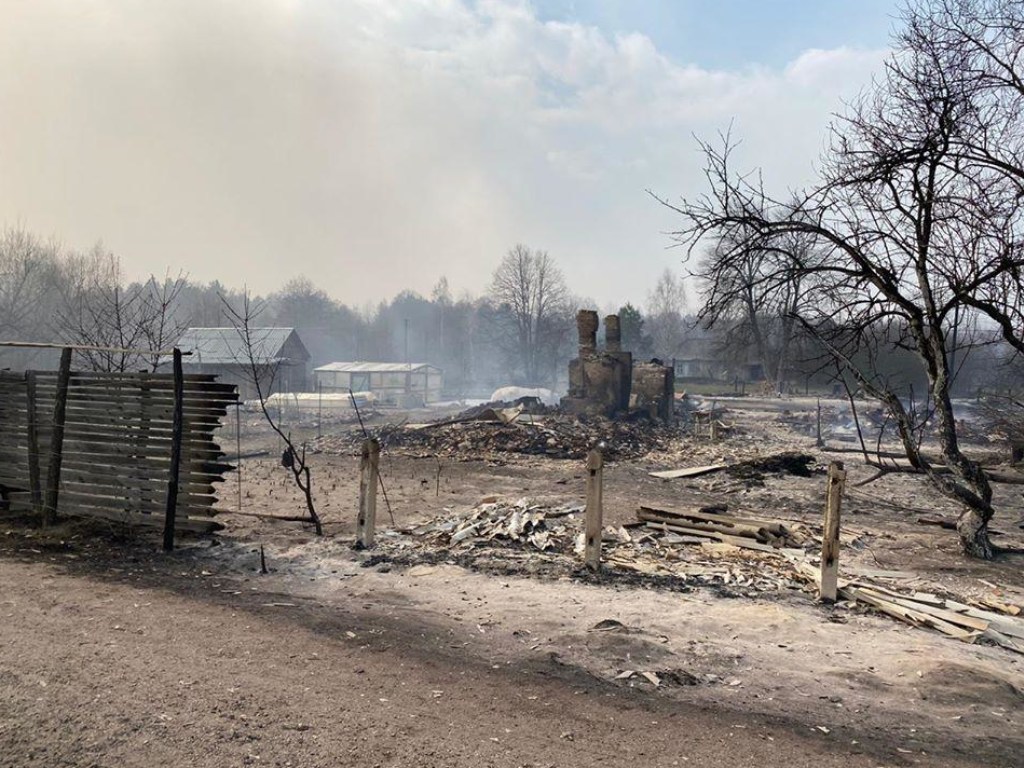 Пожары на Житомирщине: огонь повредил 38 жилых домов (ФОТО, ВИДЕО)