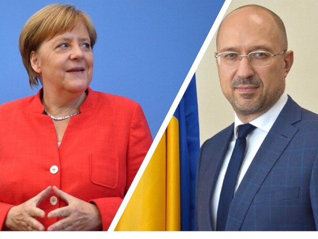 Переговоры Шмыгаля и Меркель временно отложили