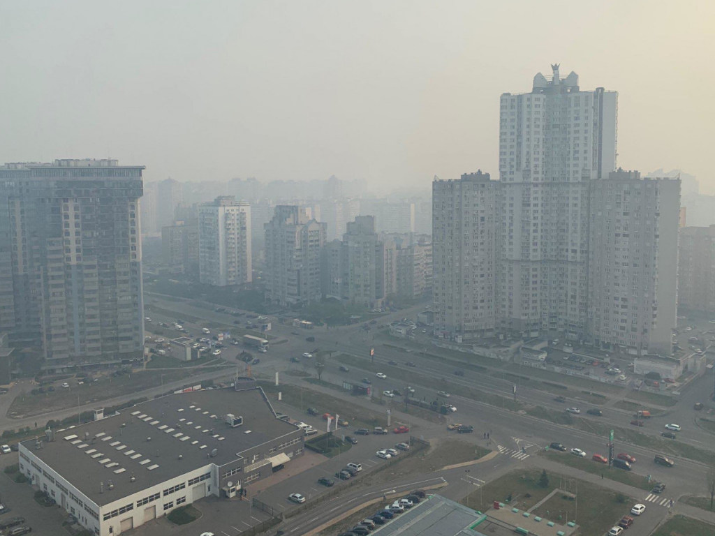 Укргидрометцентр: воздух в Киеве практически пришел в норму