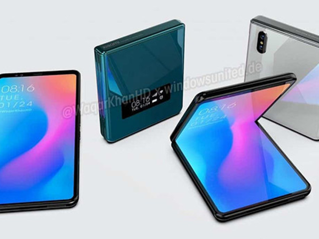 Во втором квартале 2020 года Xiaomi запустит в продажу смартфон-раскладушку со складным дисплеем (ФОТО)  