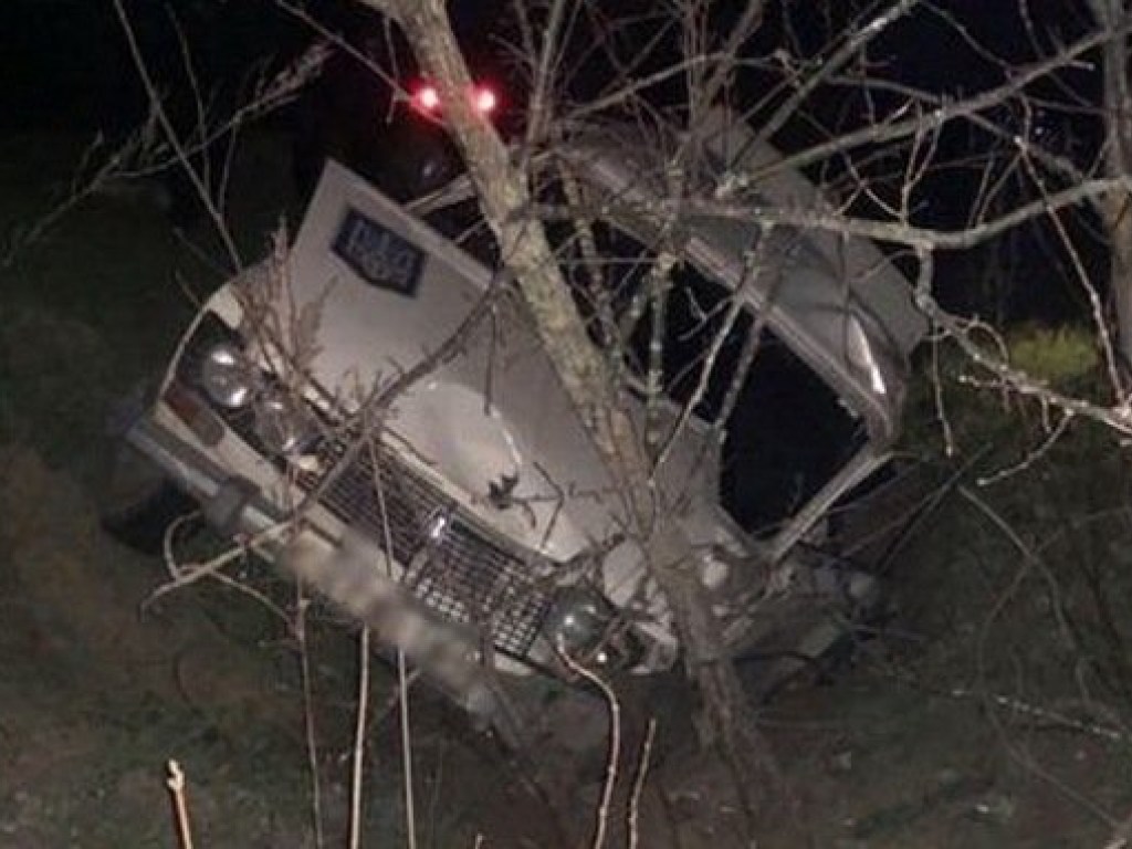 На Винниччине ВАЗ слетел с дороги и врезался в дерево: госпитализированы двое подростков (ФОТО)