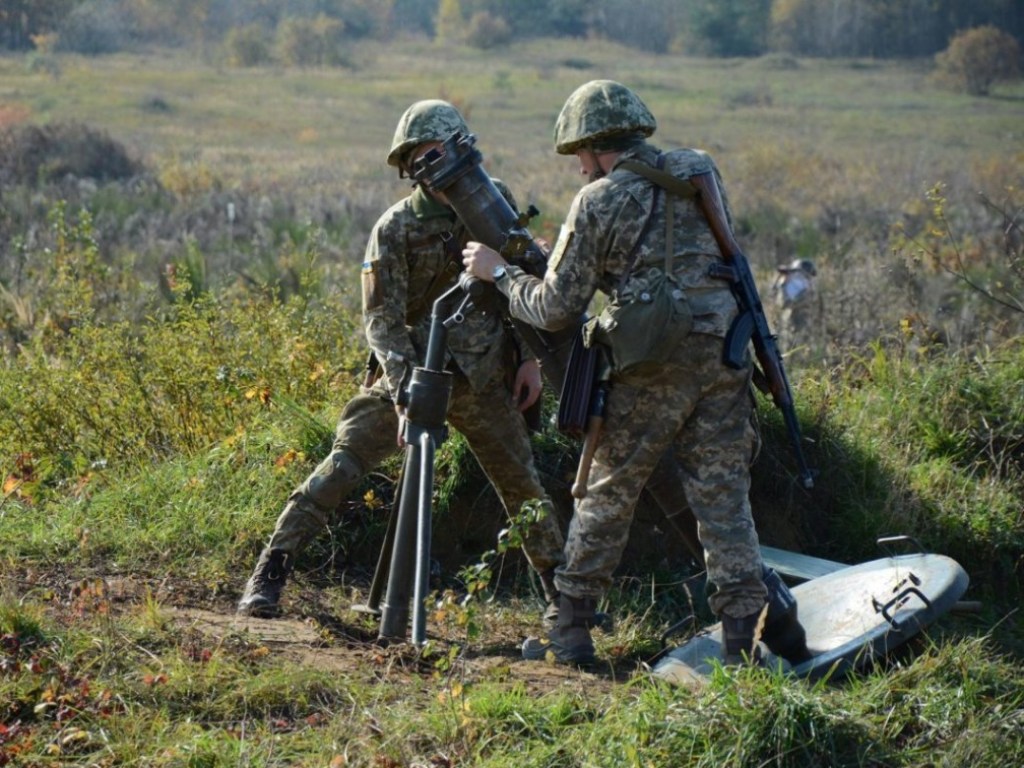 За день на Донбассе позиции ВСУ обстреляли 1 раз