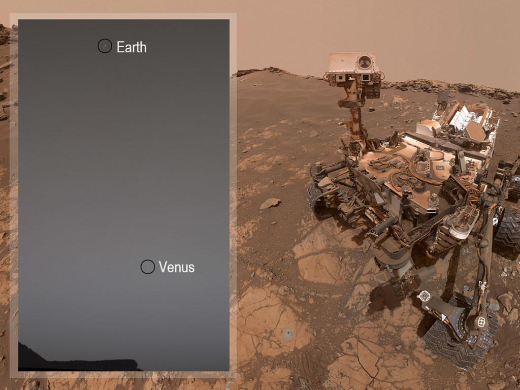 NASA выложила в Сеть потрясающие снимки с поверхности Марса (ФОТО)