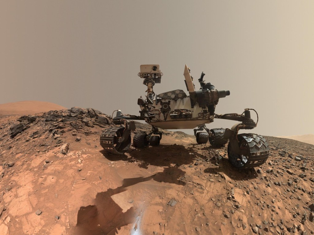 Марсоходу Curiosity удалось сделать фото Земли и Венеры в одном кадре