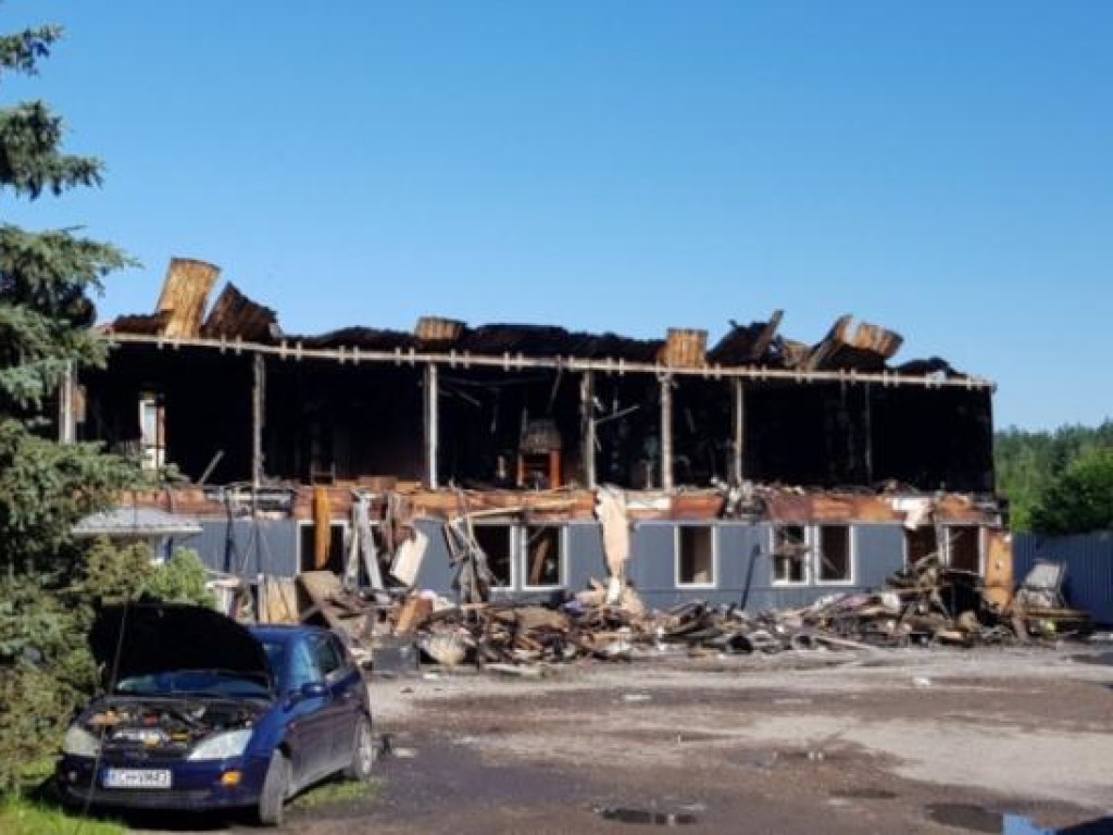 В Польше подожгли хостел, где проживали украинцы (ФОТО)
