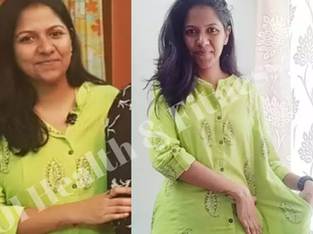 Жительница Индии за 10 месяцев похудела на 21 килограмм: фото до и после