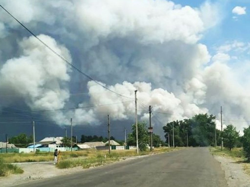 Пожары в Луганской области: в очагах возгорания открытого огня не осталось – ГСЧС