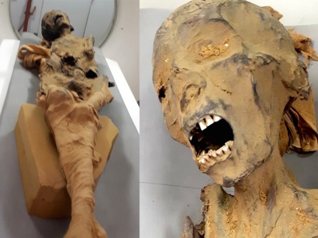 Ученые раскрыли тайну мумии «кричащей женщины» (ФОТО)