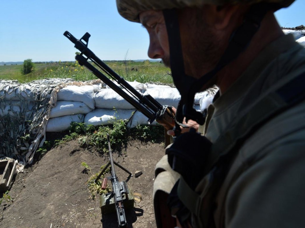 За сутки на Донбассе позиции ВСУ обстреляли 1 раз