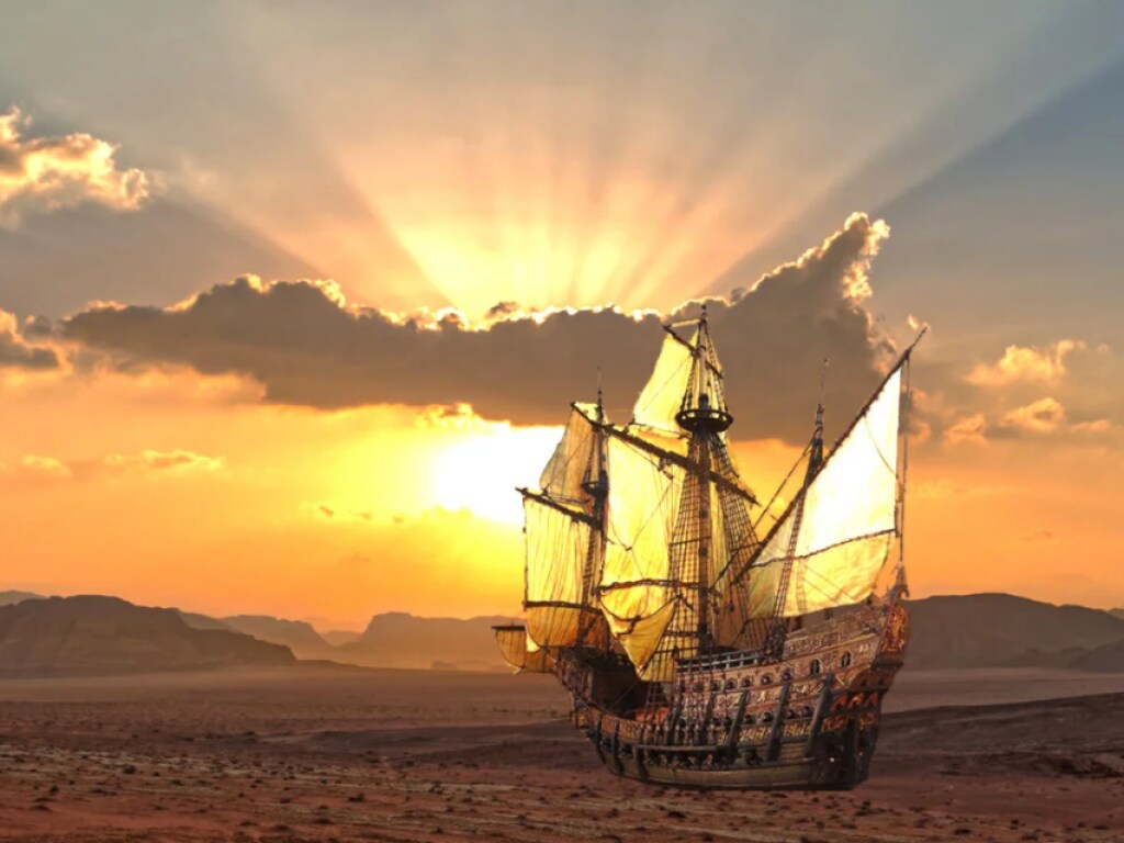 В пустыне обнаружен морской корабль: археологи рассказали, что произошло (ФОТО)