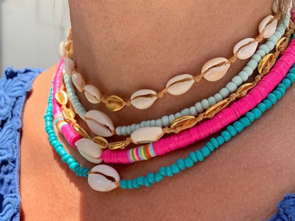 Модные тренды из инстаграма: Ожерелья и браслеты из ракушек — хит лета- 2020 (ФОТО)