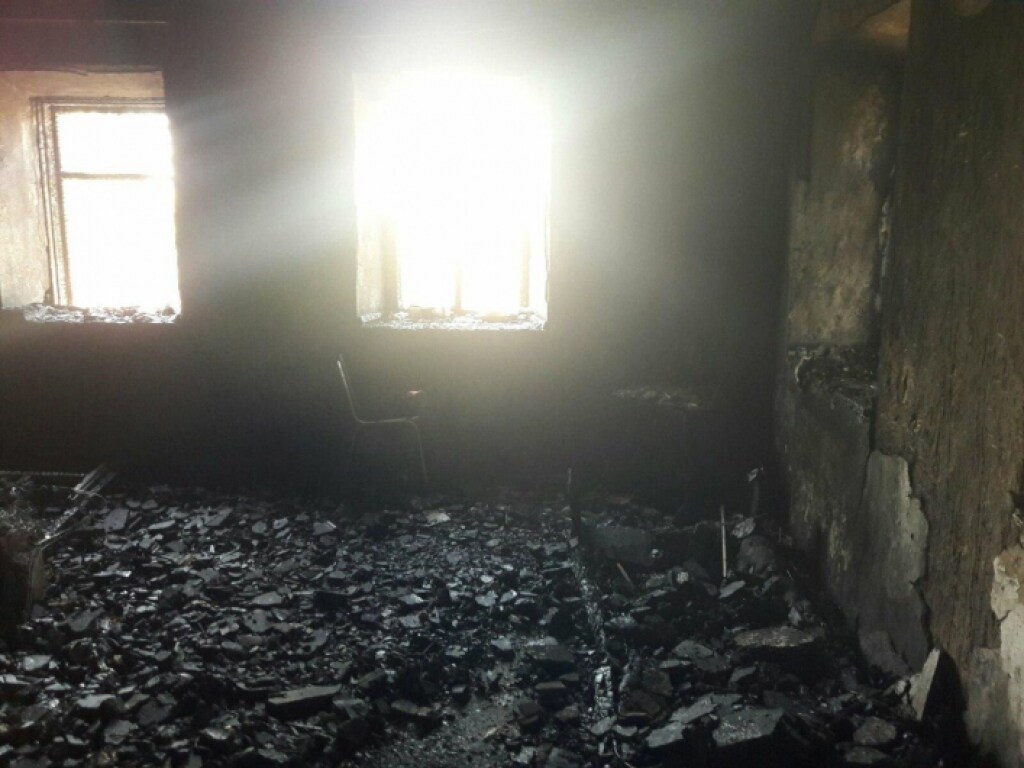 В Запорожской области обнаружили труп женщины в сгоревшем доме (ФОТО)