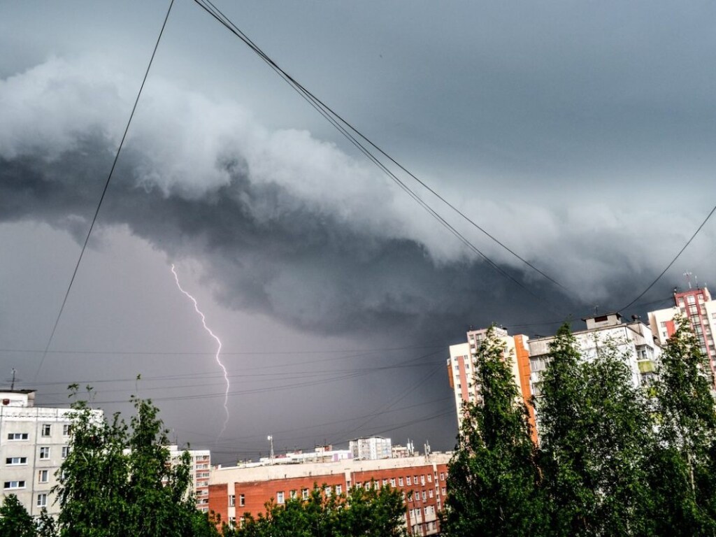 «Грозы и шквальный ветер»: синоптики  предупредили о серьезном ухудшении погодных условий в Украине