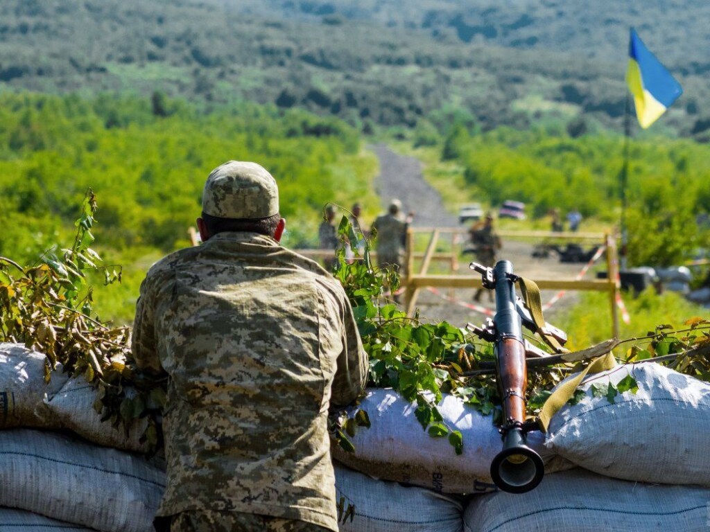 За день позиции ВСУ на Донбассе ни разу не обстреливали