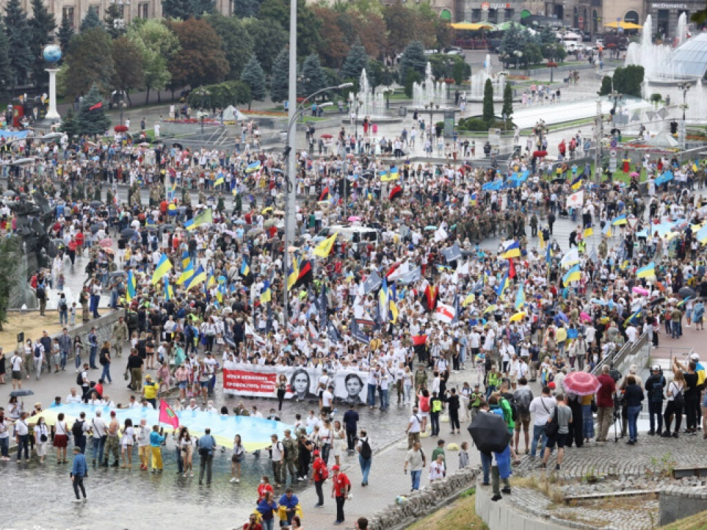 Мероприятия в Киеве по поводу Дня независимости Украины прошли без правонарушений &#8212; полиция