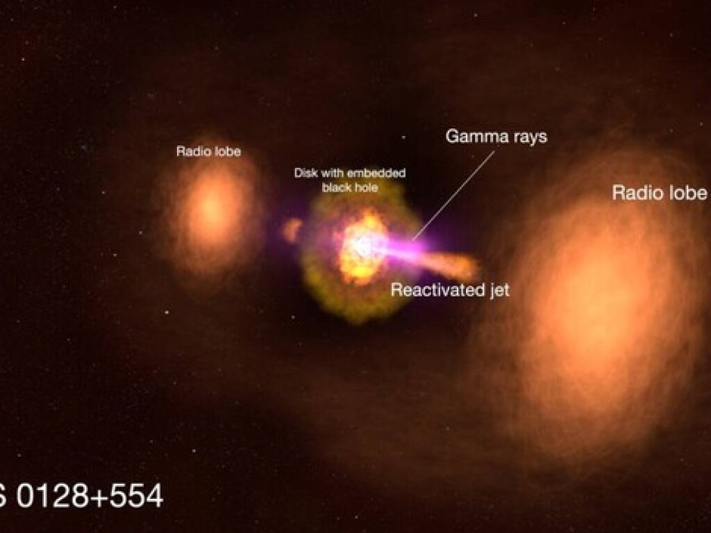 Астрономы сделали снимки галактики, расположенной на расстоянии 500 миллионов световых лет от Земли (ФОТО) 