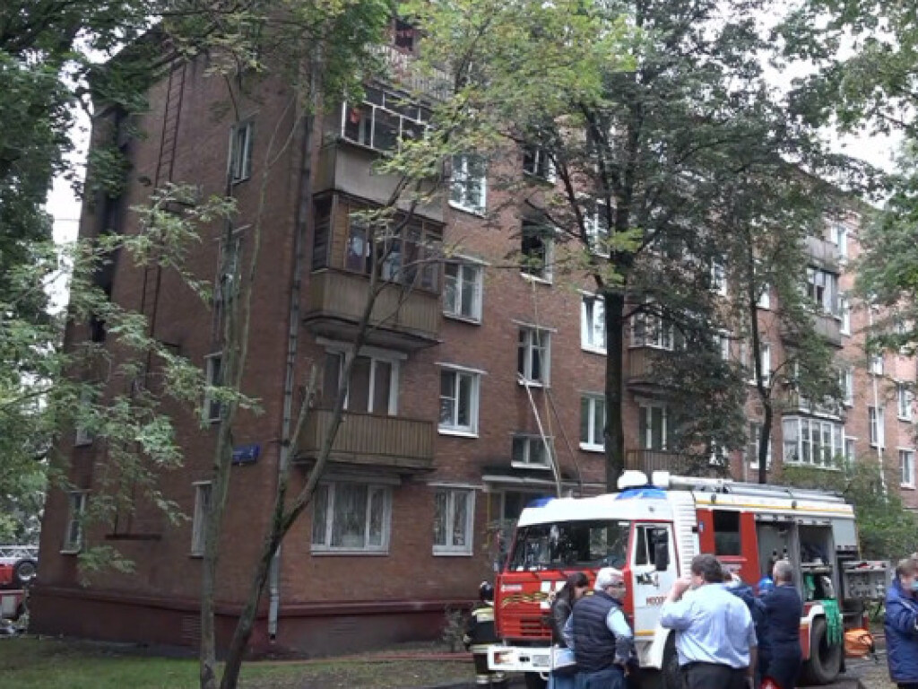 В Москве прогремел взрыв в жилом доме (ВИДЕО)