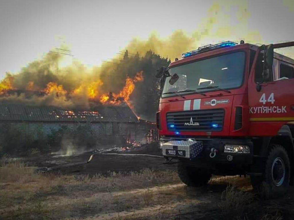 Пожары в Харьковской области: огонь уничтожил населенный пункт