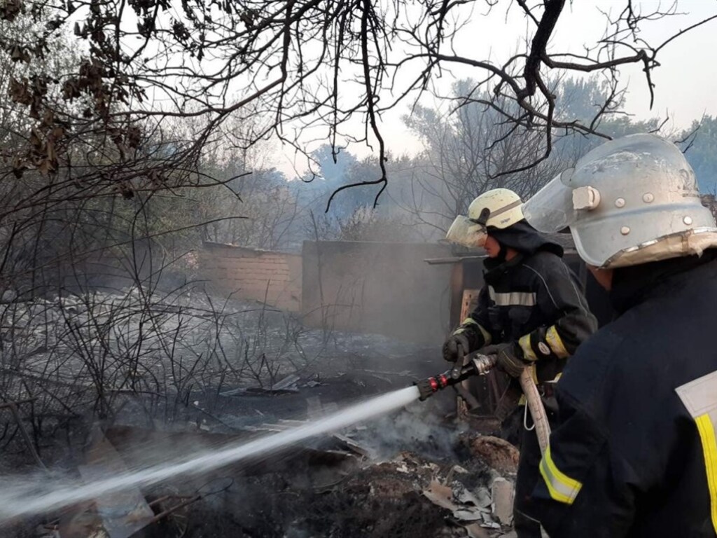 Пожар в Луганской области: ликвидирован один очаг возгорания – ГСЧС
