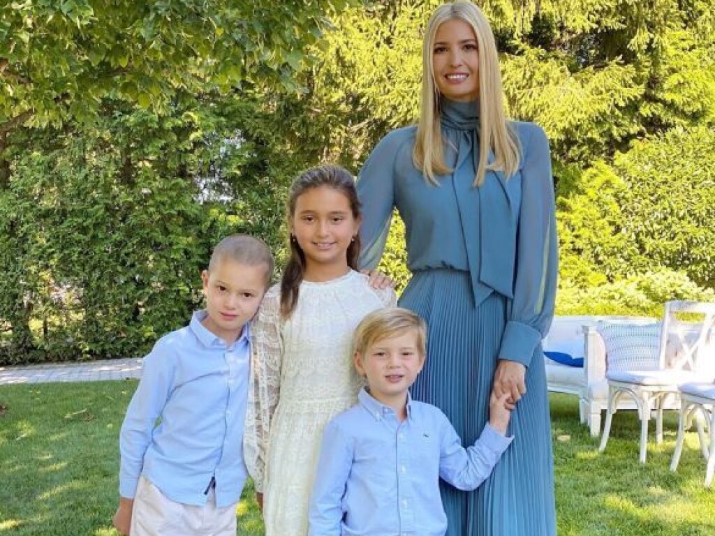 Иванка Трамп в стильном образе показала своих подросших детей (ФОТО)