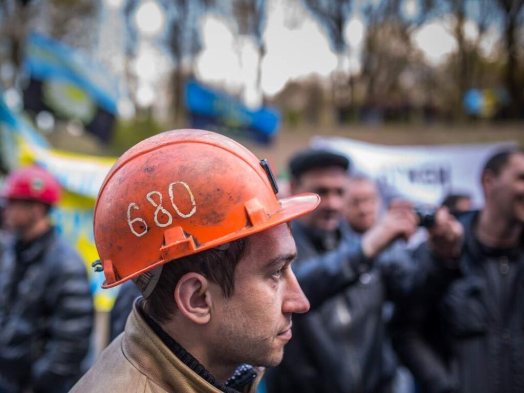 На четырех шахтах в Кривом Роге продолжается протест горняков