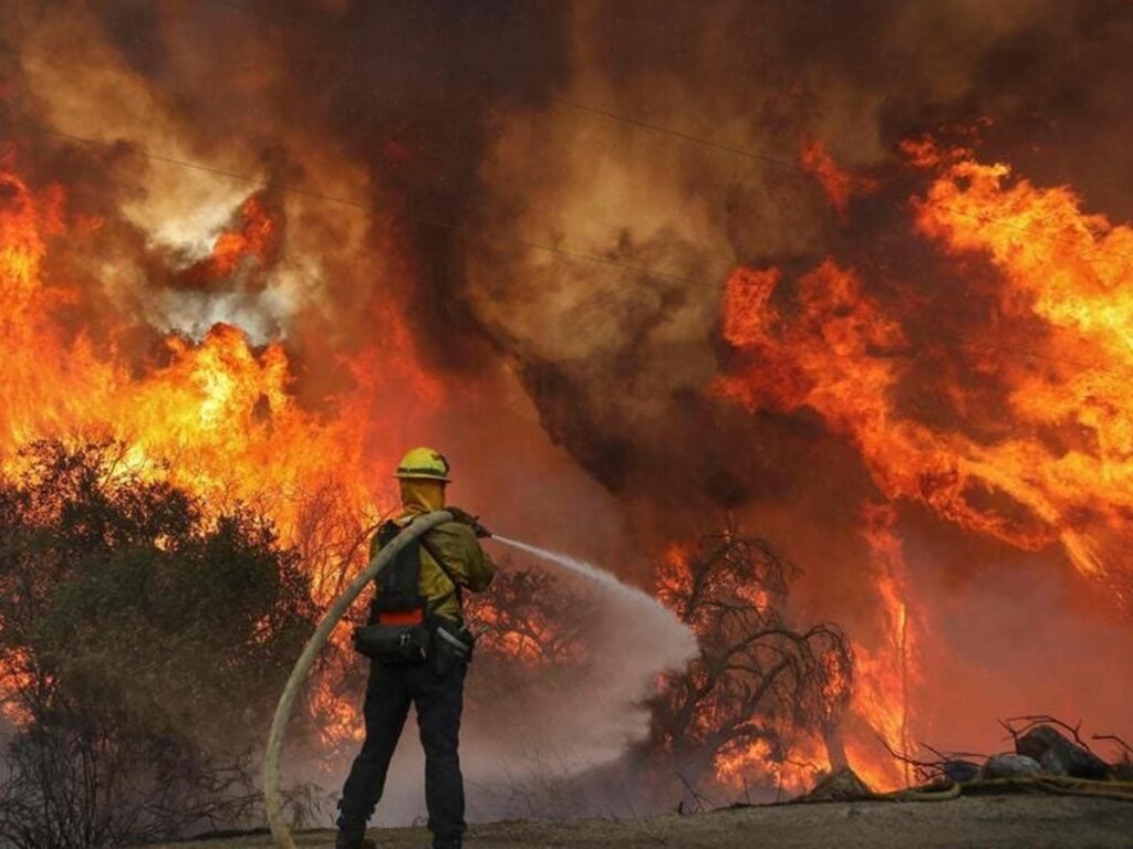 В США возросло количество жертв пожаров