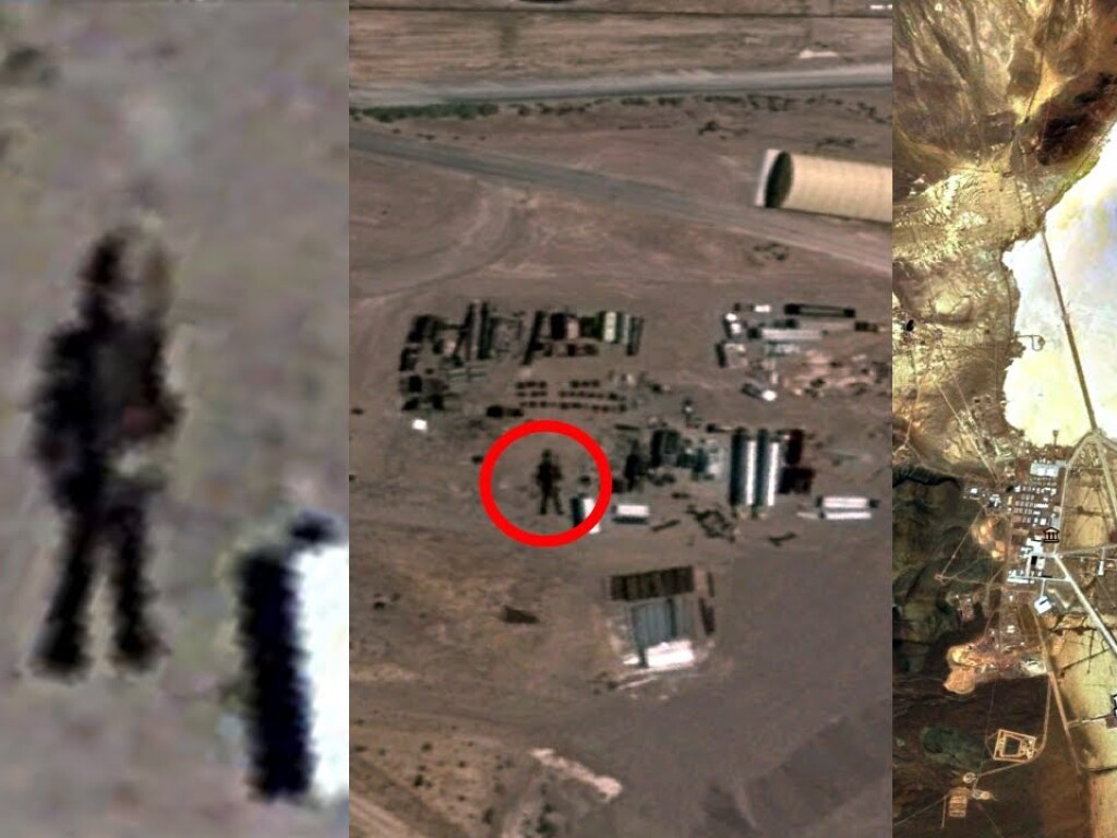 На Google-картах нашли гигантского «боевого робота» (ВИДЕО)