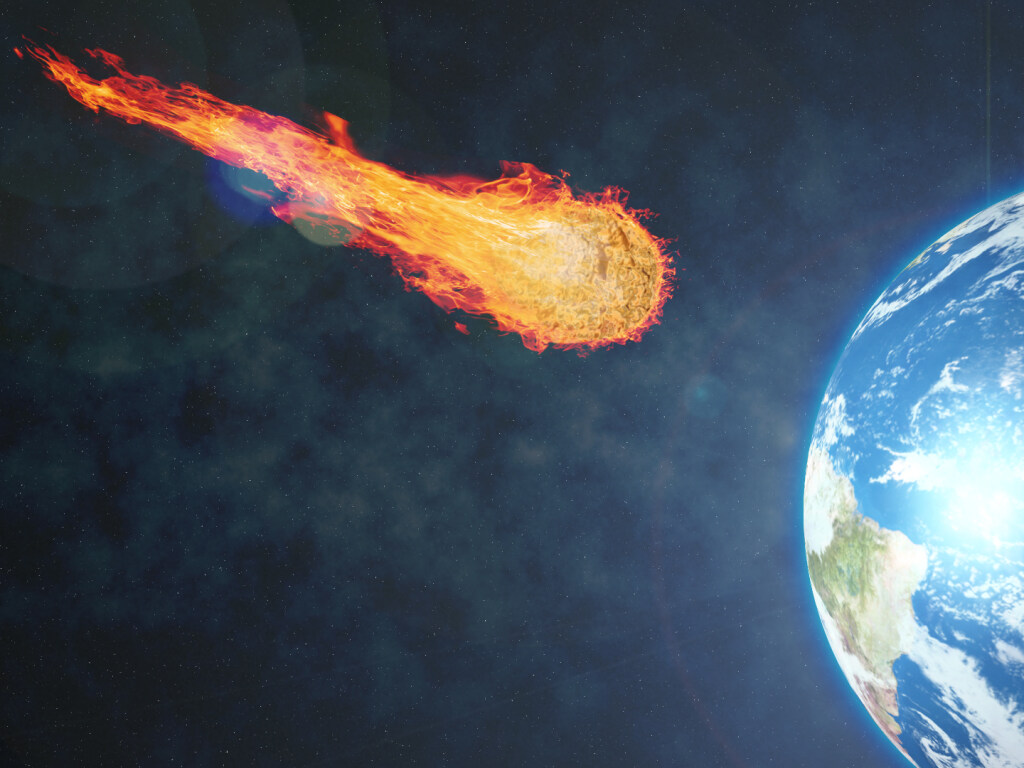 Астрономы показали ролик с «отскочившим» метеоритом в атмосфере Земли (ВИДЕО)
